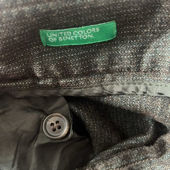 Vintage Benetton wool short pants medium - Picture 4 of 7